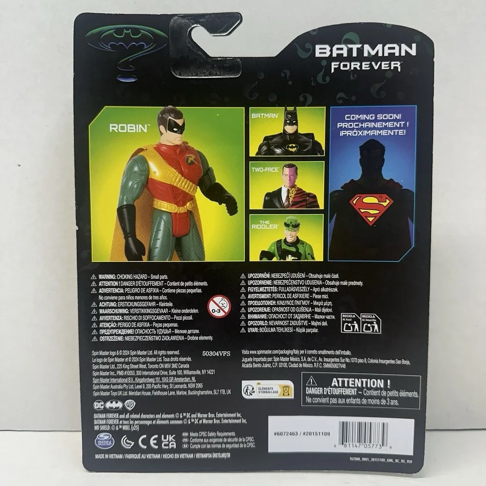 Robin Batman Forever DC Retro Collection Figure‎ Spin Master Target Exclusive